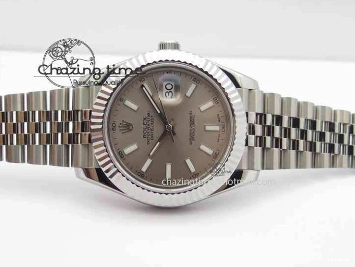 A2813 Maker Jubilee On Version II New 41mm Edition Bracelet BP DateJust Best Gray Silver Dial 1210